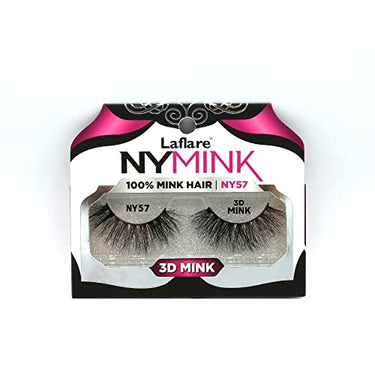 Laflare NYMink 3D Mink Lashes – NY57 - ANNS BEAUTY SUPPLY
